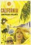 California, American Airlines - Decorative Arts, Prints & Posters,Wall Art Print, Poster , Vintage Travel Poster